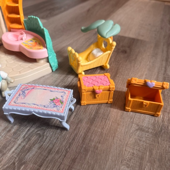 1996 Fisher Price Hideaway Hollow Bunny Treehouse Set - Picture 5 of 13